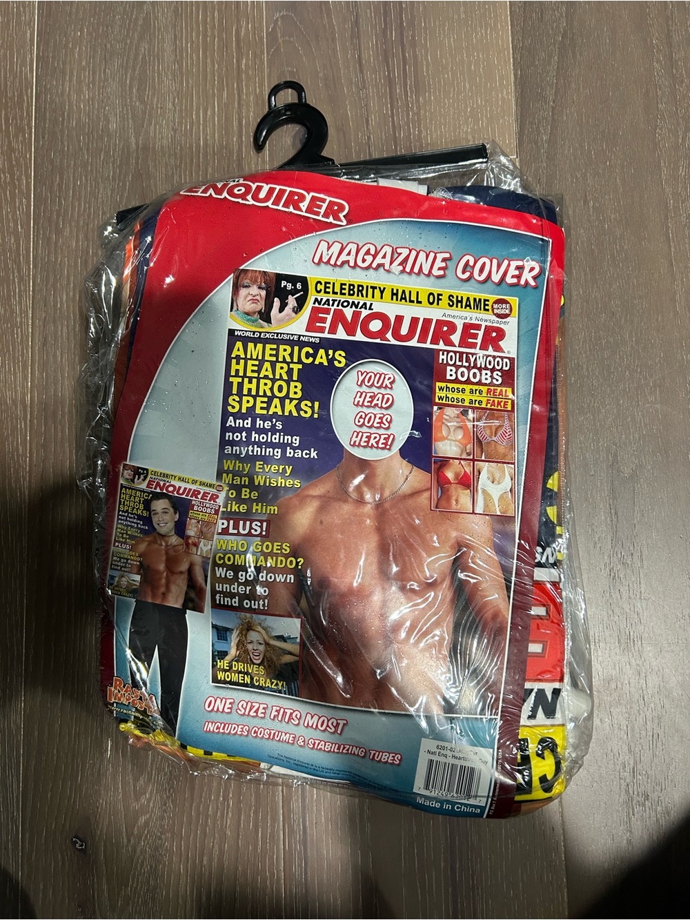 Rasta Imposta National enquirer adult costume. One size. NWT (39)